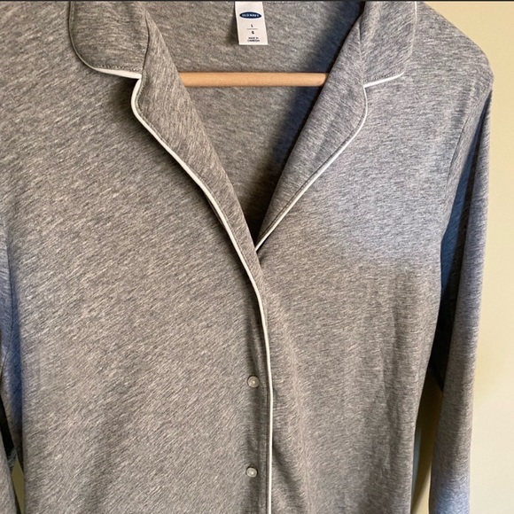 NWOT OLD NAVY Relaxed Button-Front Sleep Shirt - Picture 8 of 8